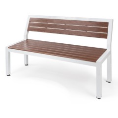 Metro Bench with Back Rest EWE 1960B
