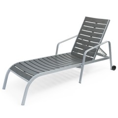 CAPRI EWC 9190W Stacking Chaise Lounge