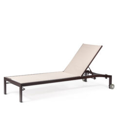 BLEAU Full Base Stacking Chaise Lounge with Wheels G2 BL2 7175W