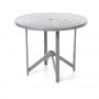 AVENTURA Umbrella Table with Aluminum Top