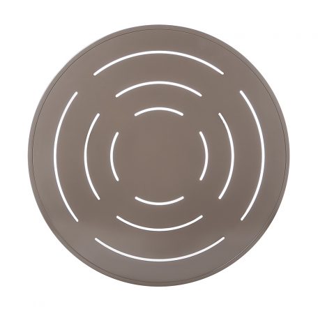 Round Aluminum Top-Slotted Pattern