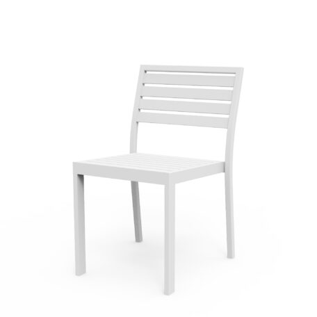 BLEAU All Aluminum Stacking Side Chair